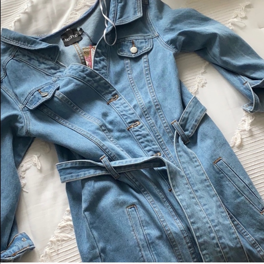 Boohoo Denim Dress